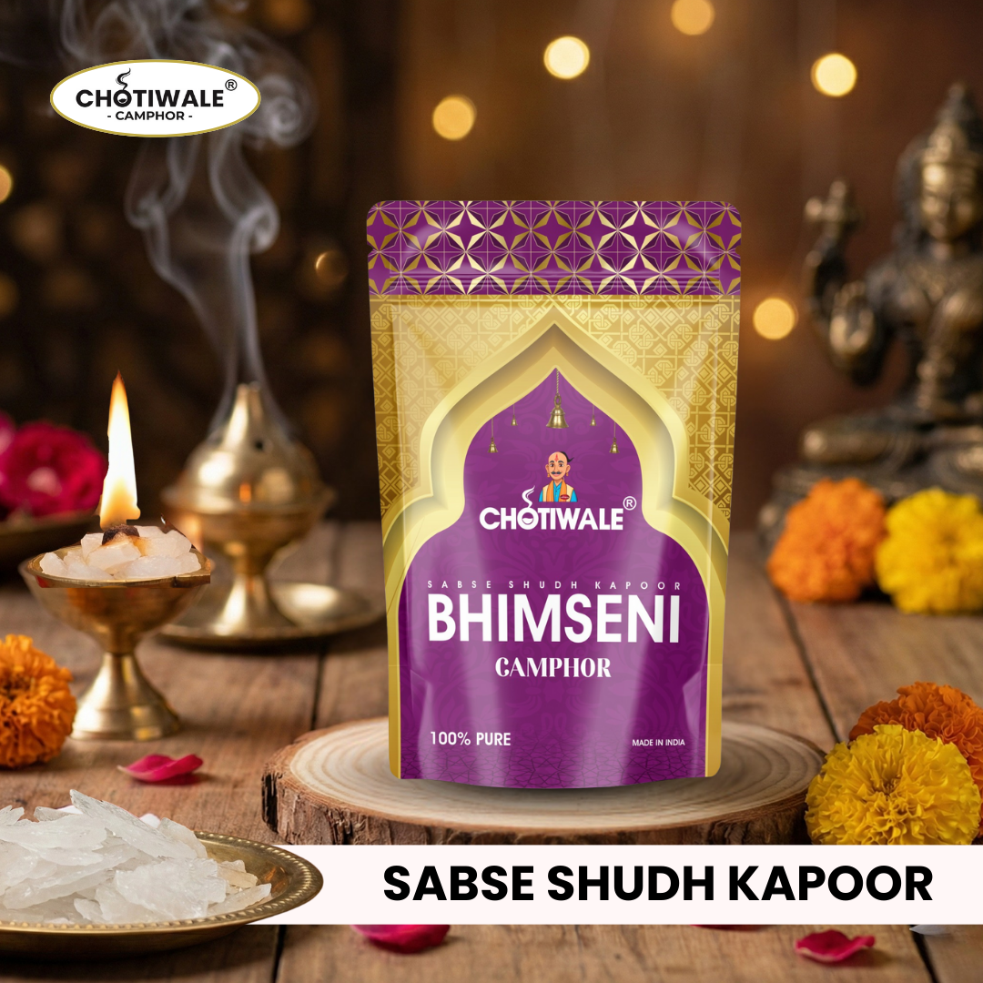 Chotiwale Bhimseni Camphor- for Meditation - Image 2