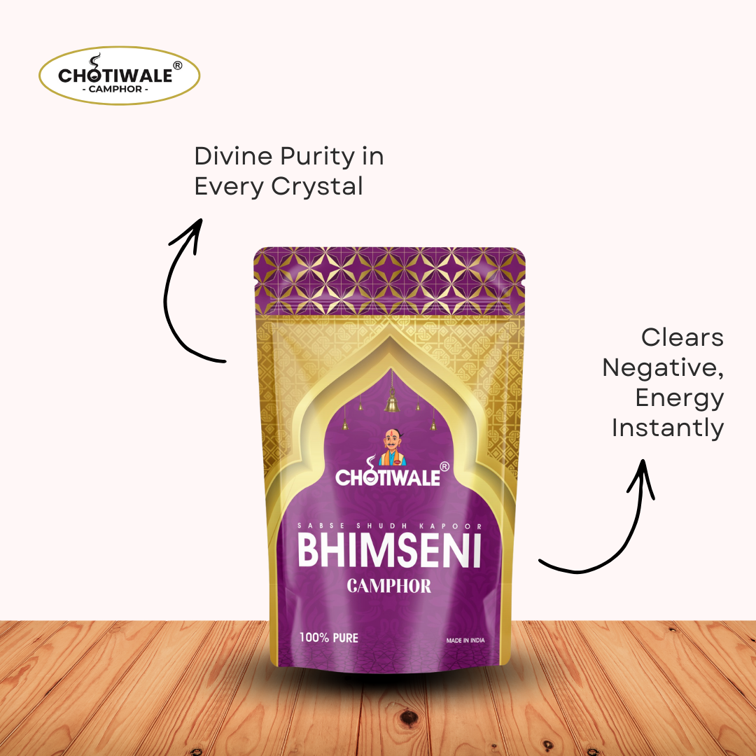 Chotiwale Bhimseni Camphor- for Meditation - Image 4